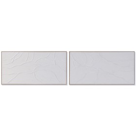 Painting Home ESPRIT White Modern Scandinavian (2 Units)