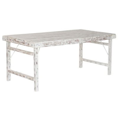 Dining Table Home ESPRIT Recycled Wood 182 x 90 x 76 cm