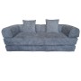 Canapé Home ESPRIT Gris clair Scandi 200 X 90 X 64 CM