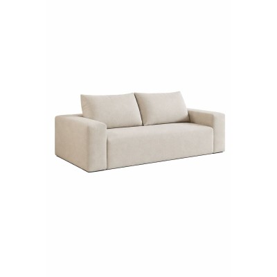 Canapé Home ESPRIT Beige Scandi 180 X 90 X 64 CM