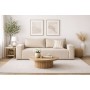 Canapé Home ESPRIT Beige Scandi 180 X 90 X 64 CM