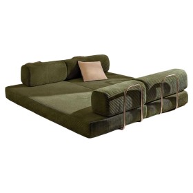 Sofa Home ESPRIT Green Scandi 200 X 90 X 64 CM