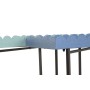 Table d'appoint Home ESPRIT Bleu Turquoise 60 x 25 x 70 cm (2 Unités)