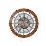 Wall Clock Home ESPRIT White Natural Metal Pine Vintage 86 X 9,5 X 86 CM