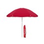 Parasol de plage Marbueno SUMMER 10094R Rouge Ø 180 cm