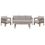 Garden sofa Home ESPRIT Brown 188 X 75 X 67 CM