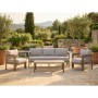 Garden sofa Home ESPRIT Brown 188 X 75 X 67 CM
