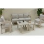 Canapé de jardin Home ESPRIT Beige 188 X 75 X 67 CM
