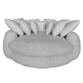 Canapé Home ESPRIT Gris clair Scandi 182 X 167 X 52,5 CM