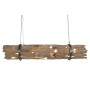Ceiling Light Home ESPRIT Brown Wood Iron Teak 50 W 180 X 33 X 33 CM