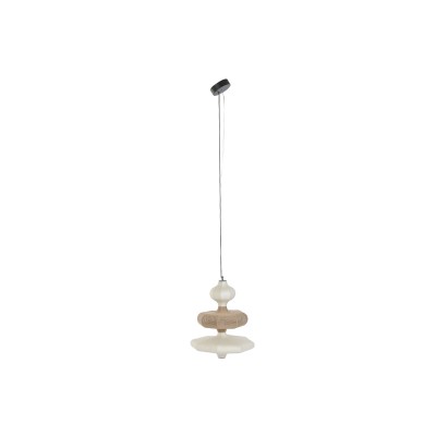Ceiling Light Home ESPRIT White Natural Paper Steel 50 X 50 X 60,6 CM