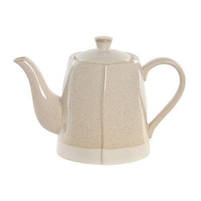 Teapot Home ESPRIT Beige Stoneware 600 ml
