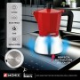 Cafetière Italienne Monix INOX RED 6T Rouge 6 Tasses