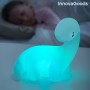 Lampe LED multicolore Dinosaure Lightosaurus InnovaGoods IG815318 Blanc Autocollants (Reconditionné A)
