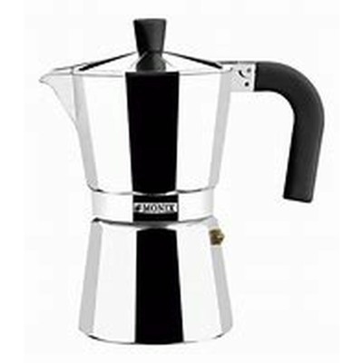 Italian Coffee Pot Monix Braisogona_M620003 Silver
