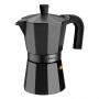 Italian Coffee Pot Monix Braisogona_M640006 Black 6 Cups
