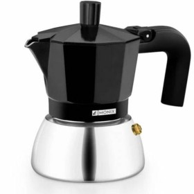Italian Coffee Pot Monix INOX BLACK 9T Black 470 ml