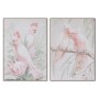Toile Home ESPRIT polystyrène Toile 100 x 4 x 140 cm