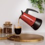 Cecotec Cafetière Italienne Piccolina 900 Inox 10 Tasses Antigoutte Ergonomique