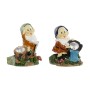 Nains de jardin Home ESPRIT Multicouleur 11,5 x 11 x 15,2 cm (2 Unités)