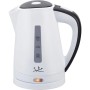 Bouilloire JATA Blanc Noir 2200 W Acier inoxydable Plastique 1 L
