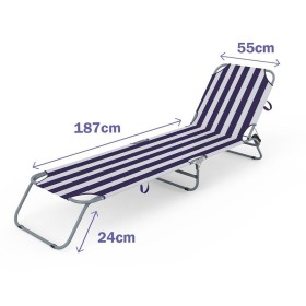 Chaise longue Marbueno 187 x 24 x 55 cm