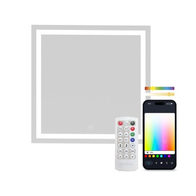 Miroir de salle de bains avec lumière LED KSIX Aqua E 36 W 1300 lm