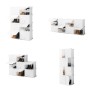 Rangement Modulaire Portable pour Chaussures InnovaGoods Blanc (Reconditionné A)