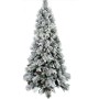 Sapin de Noël Home ESPRIT Blanc PVC Aluminium Enneigé 94 X 94 X 150 CM