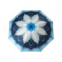 Beach parasol Blue Ø 200 cm SPF50+ Peacock