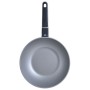 Wok Pan Masterpro Indigo Black Aluminium (Ø 28 cm)
