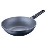 Wok Pan Masterpro Indigo Black Aluminium (Ø 28 cm)