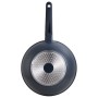 Wok Pan Masterpro Indigo Black Aluminium (Ø 28 cm)