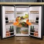 Cecotec Mini Fridge Bolero CoolMarket TT 90 90L Black E 83 cm Reversible Door