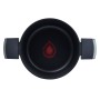 Casserole with lid Masterpro GASTRO REECO MP Black