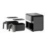 Friteuse à Air Masterpro Rocket Duo 900 2400 W 9 L Noir