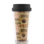 Glass with Lid Plastic 300 ml