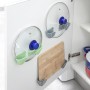 Set de 3 Supports Mural Adhésif pour Couvercle de Cuisine Smarack InnovaGoods Modelo Smarack Gris (Reconditionné B)