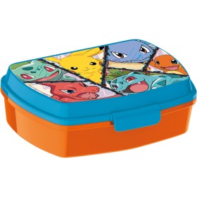 Sandwich Box Pokémon Multicolour Rectangular 17 x 5,6 x 13,3 cm