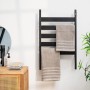 Porte-serviettes électrique pour mur ou sol InnovaGoods Acier au carbone 5 Barres (Reconditionné C)