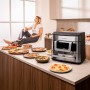 Cecotec Air Fryer Oven Cecofry FoodCourt 18000 4Pizza 18L 2700W steel display