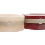 Bougie Home ESPRIT Rouge Crème Noël 25 x 25 x 10 cm (2 Unités)