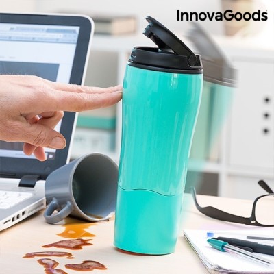 InnovaGoods Anti-Tipping Thermos Mug
