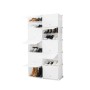 Rangement Modulaire Portable pour Chaussures InnovaGoods Levoun Blanc (Reconditionné B)