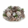 Bougeoirs de Noël Krist+ Blanc Transparent Argenté 19 x 9 x 19 cm (4 Unités)
