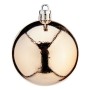 Boules de Noël Krist+ 00477-6 Champagne PVC Ø 6 cm 24 Unités