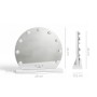 Round Vanity Mirror with LED Hollywood Gloette InnovaGoods 9 Light bulbs