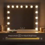 Miroir de maquillage avec LED Hollywood Glimma Deluxe InnovaGoods 15 Ampoules