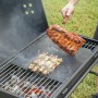 Pack Barbecue au Charbon de Bois Pliable en Acier Inoxydable et Tapis de Cuisson pour Four et Barbecue InnovaGoods