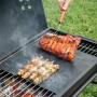 Pack Barbecue au Charbon de Bois Pliable en Acier Inoxydable et Tapis de Cuisson pour Four et Barbecue InnovaGoods